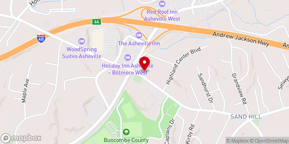 Map showing location of Acton United Methodist Church