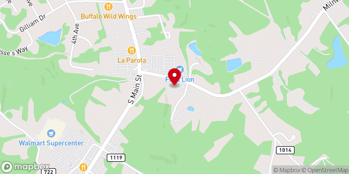 Map showing location of Fire for Christ Ministries Inc