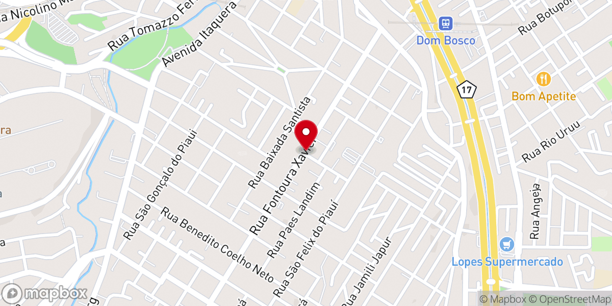 Map showing location of Igreja Evangélica Pentecostal o Senhor Justiça Nossa