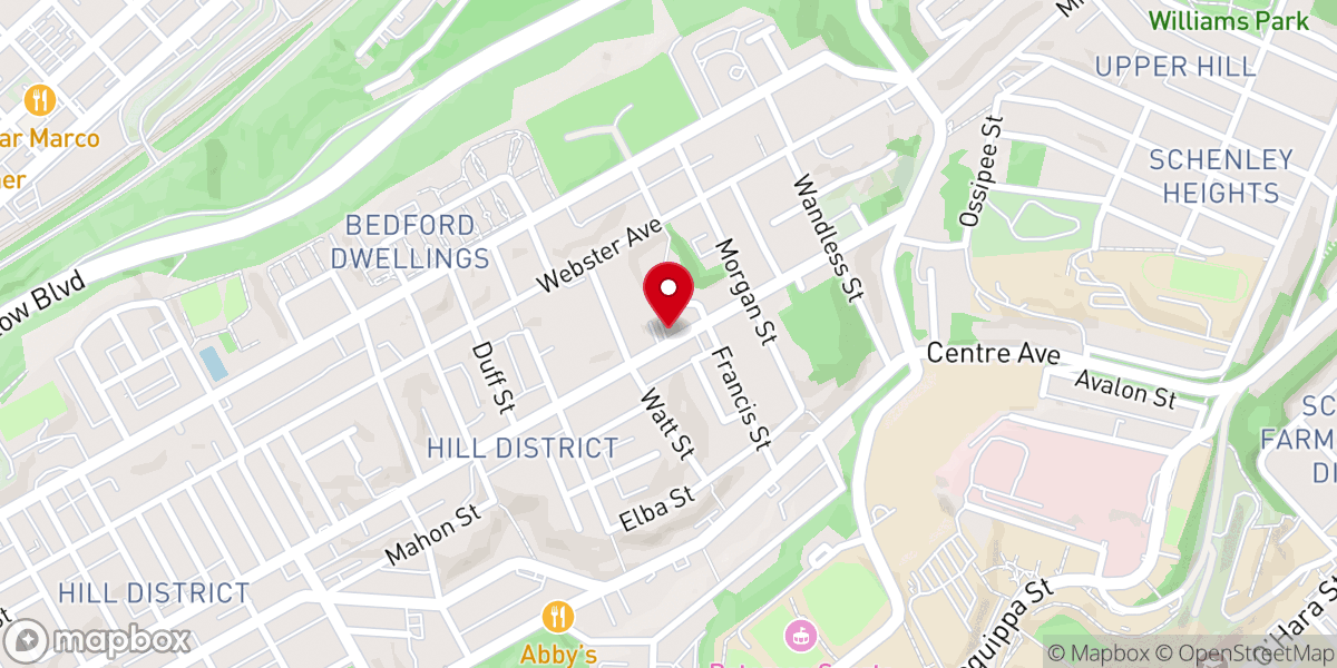 Map showing location of Marvelous Grace Baptist Church