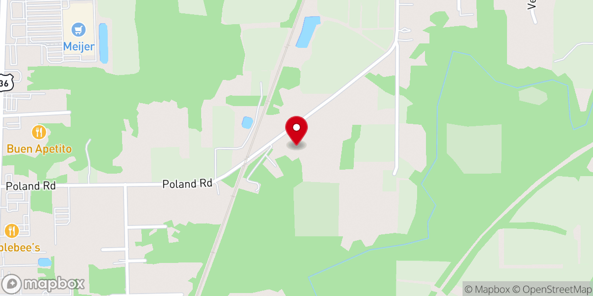 Map showing location of Edgewood Church