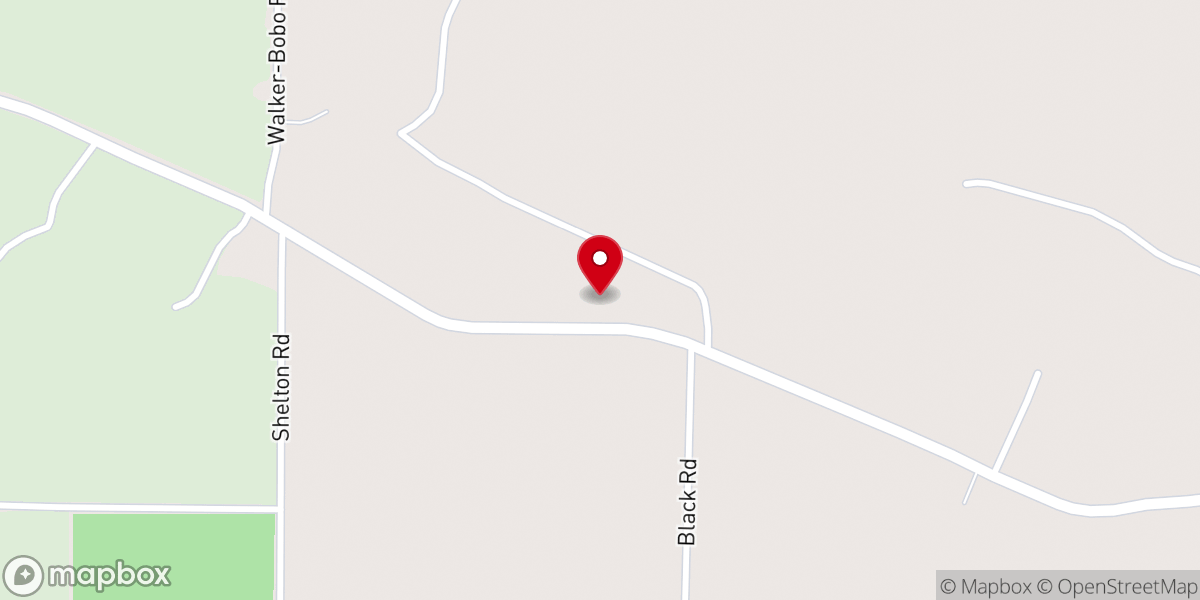 Map showing location of Walkers Chapel