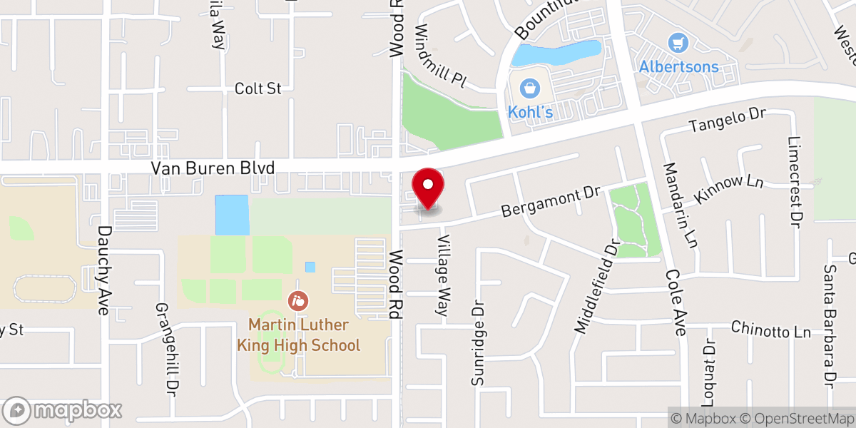 Map showing location of Salt and Light Church