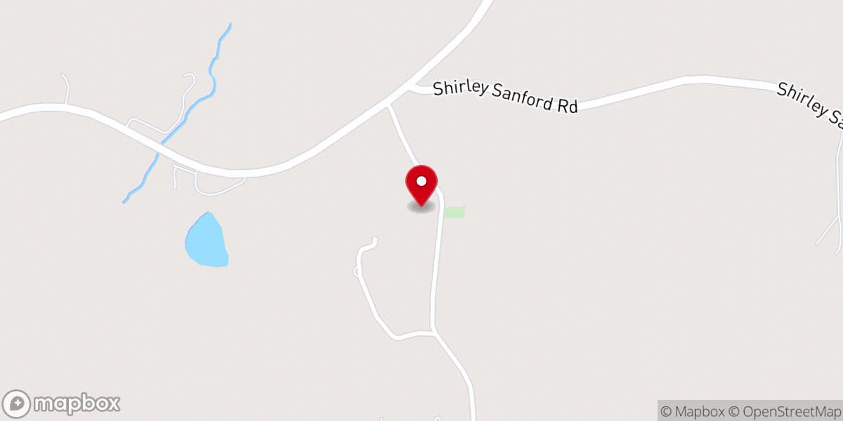 Map showing location of Jesus Name Tabernacle