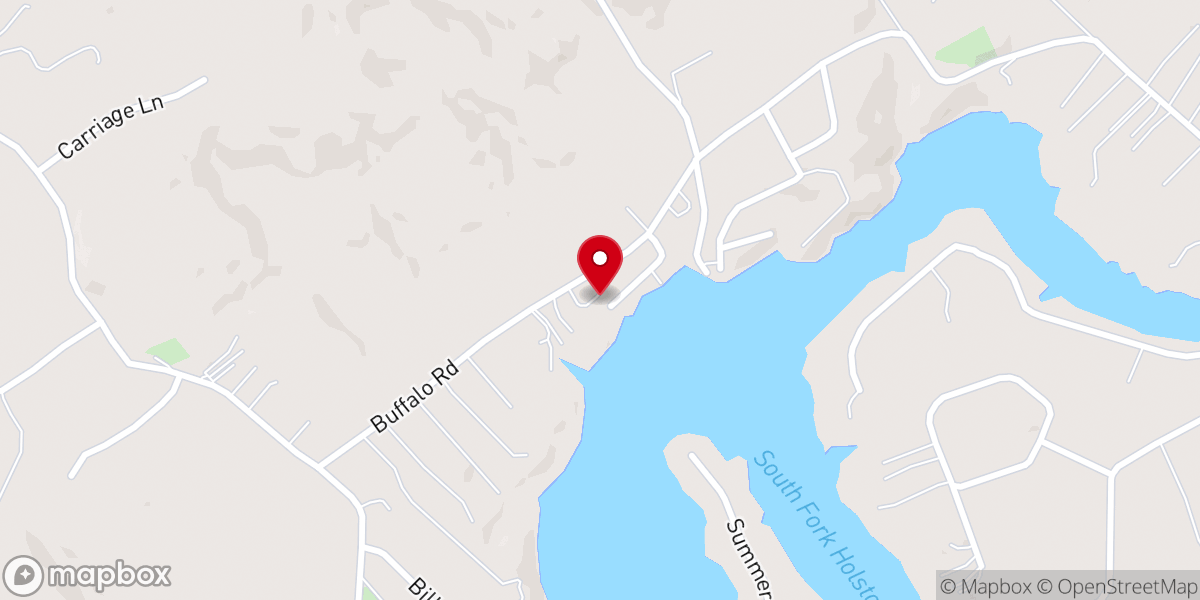 Map showing location of Riverview Church