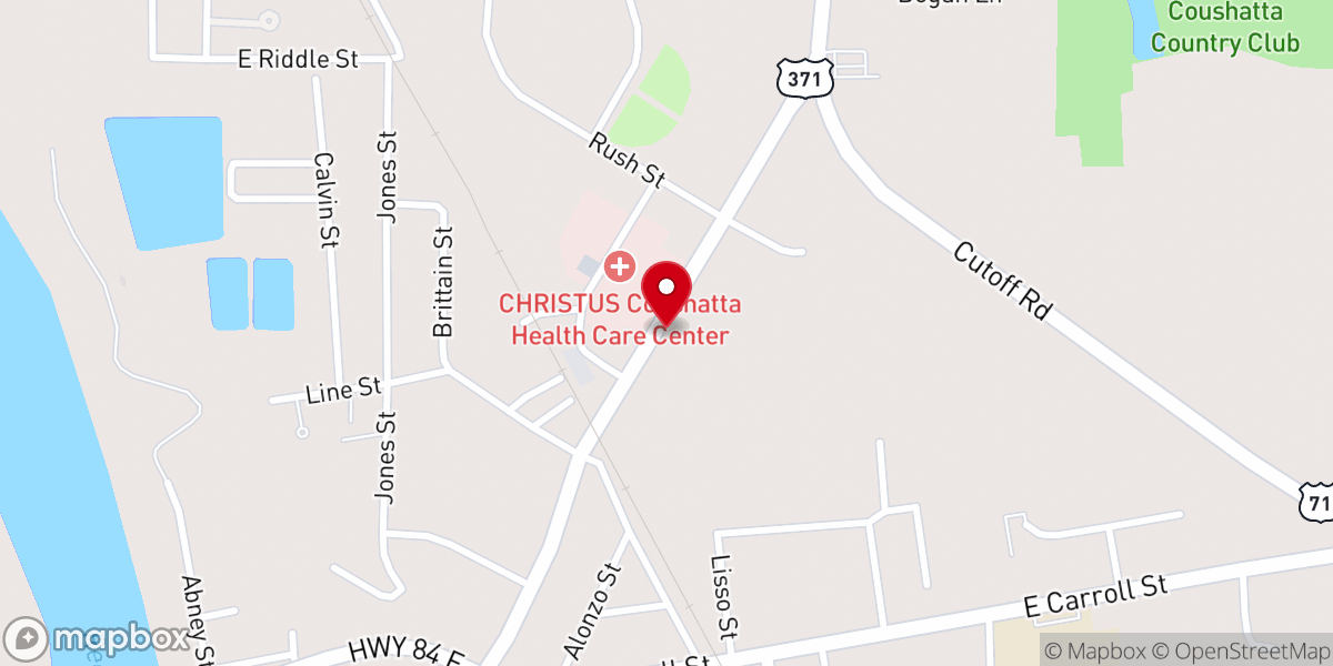 Map showing location of Freedom Worship Baptist Church