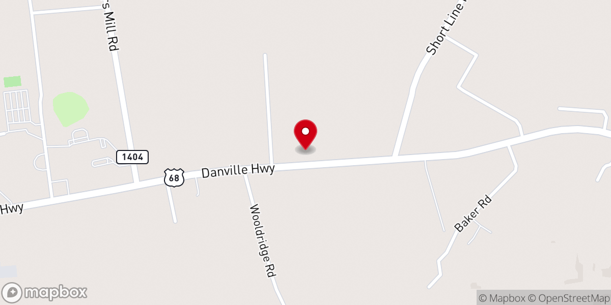 Map showing location of Open Arms Community Church