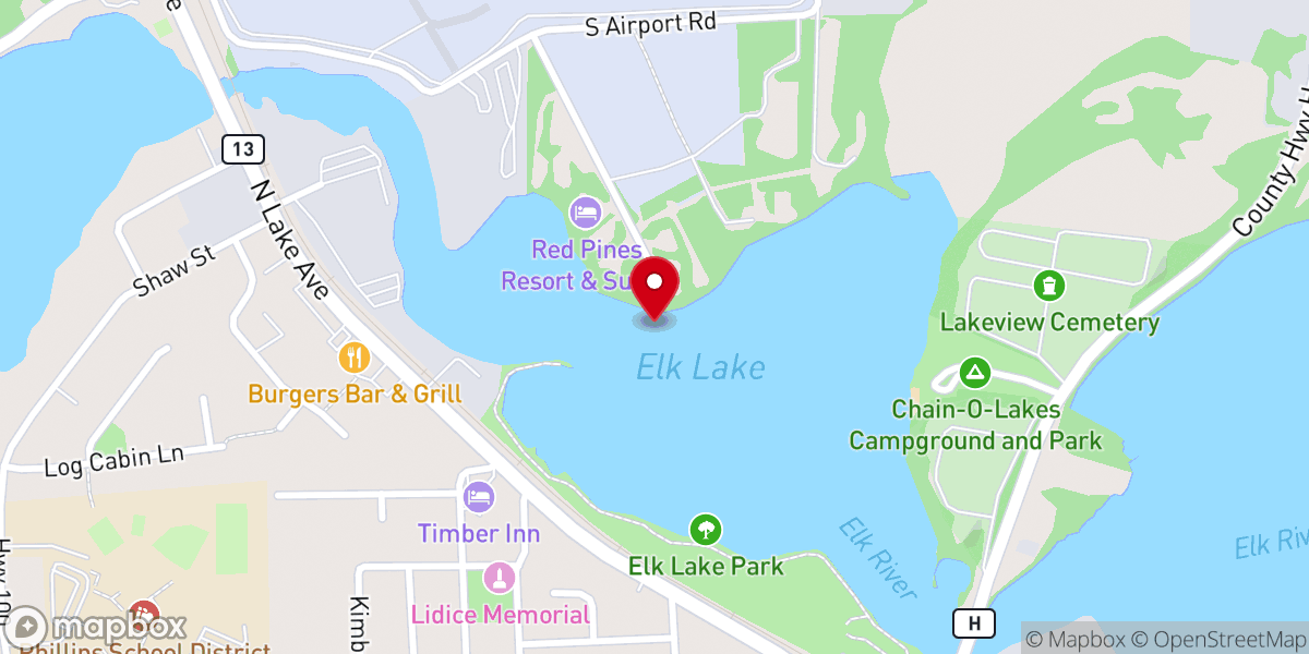 Map showing location of Victory Christian Center Inc