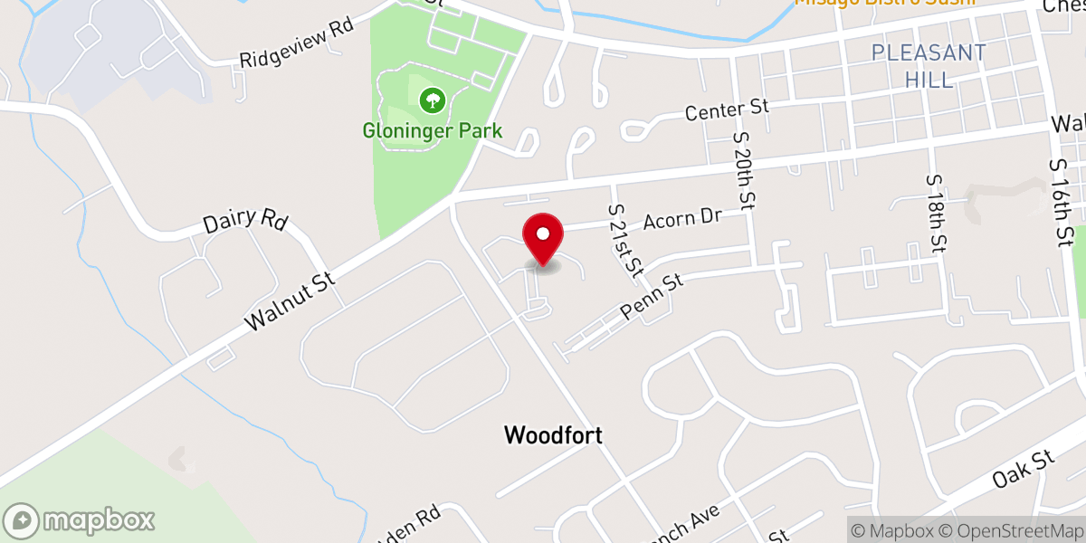 Map showing location of Faith Baptist Church | Lebanon, PA