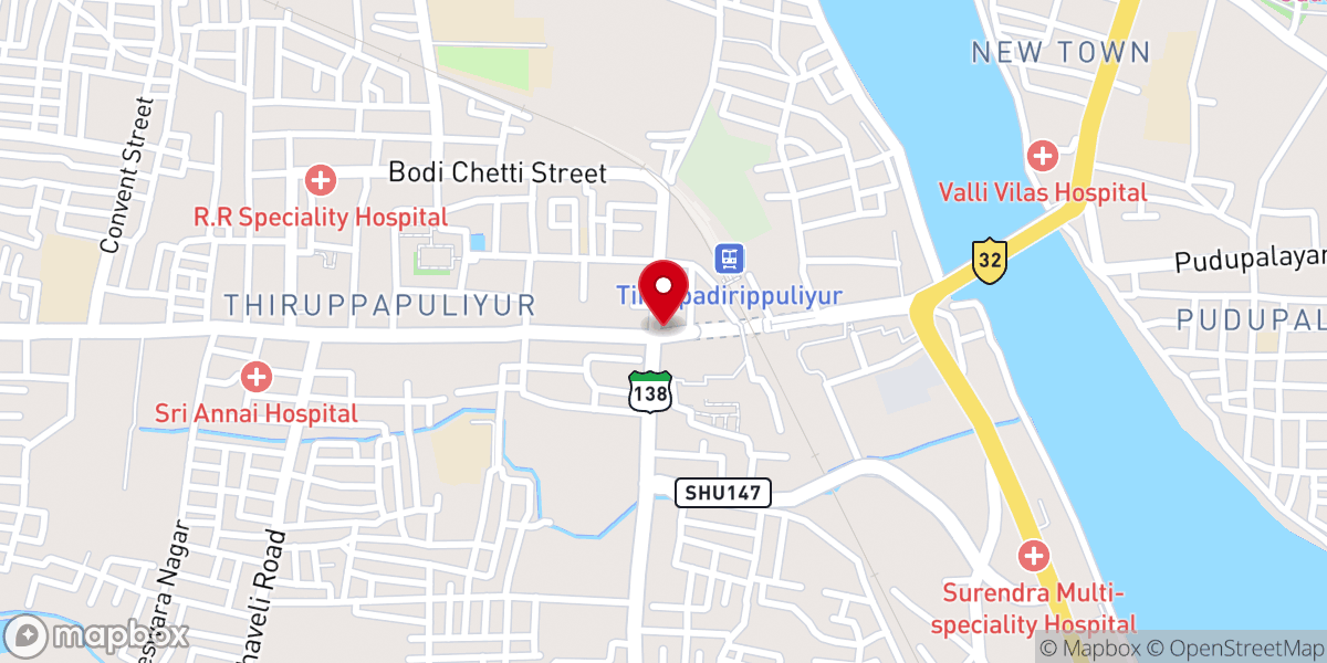 Map showing location of Immanuel Church