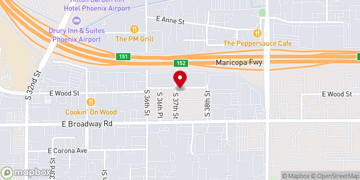 Map showing location of Great Commission Pentecostal Church
