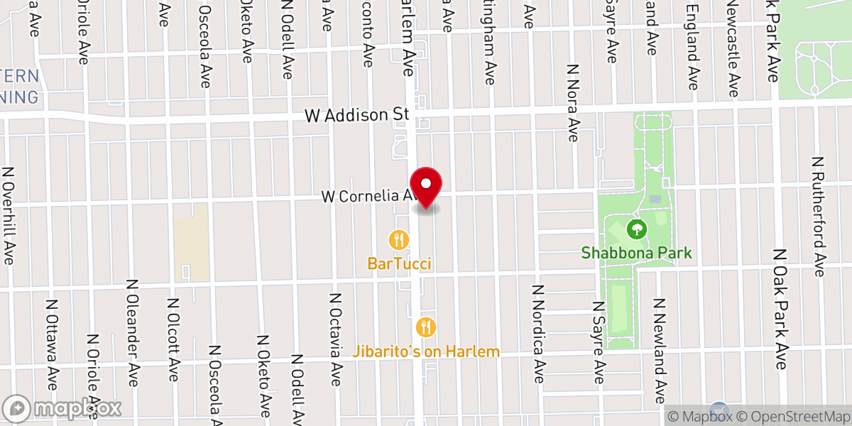 Map showing location of Iglesia Pentecostal Jehova-shama Inc