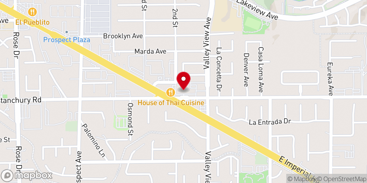 Map showing location of Calvary Chapel Saving Grace