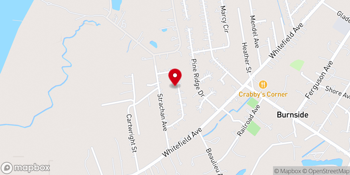 Map showing location of Teshuvah Ministries Inc