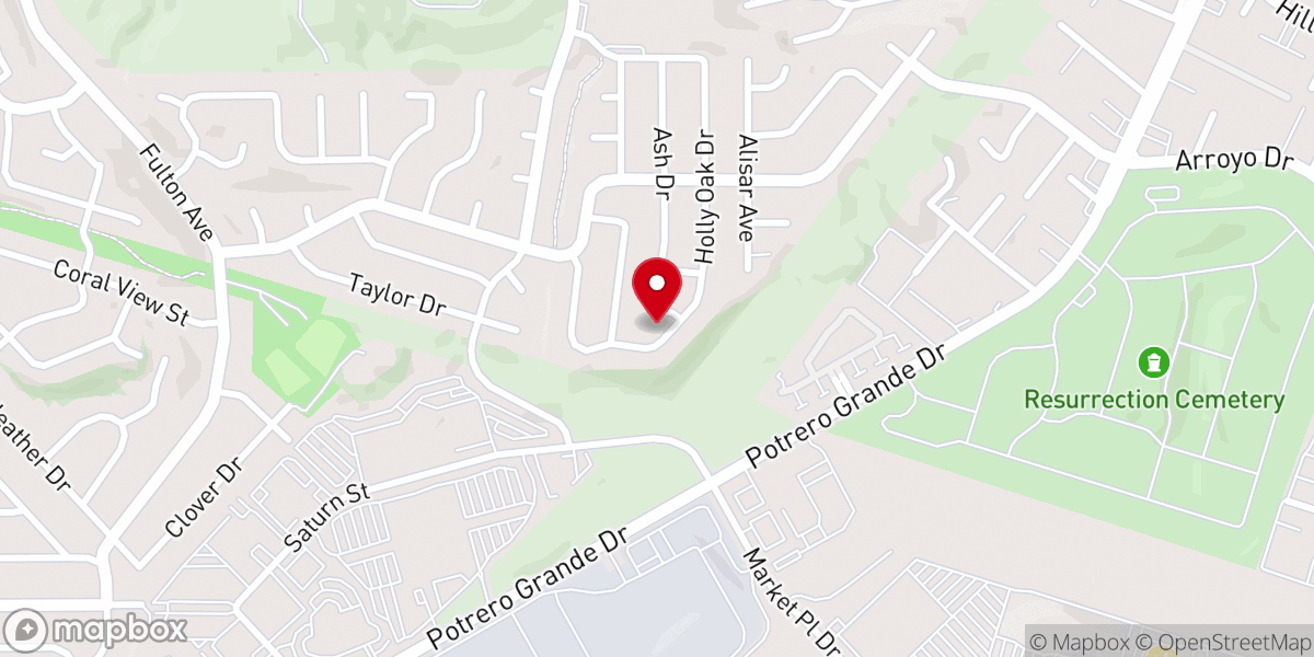 Map showing location of Liren Foundation