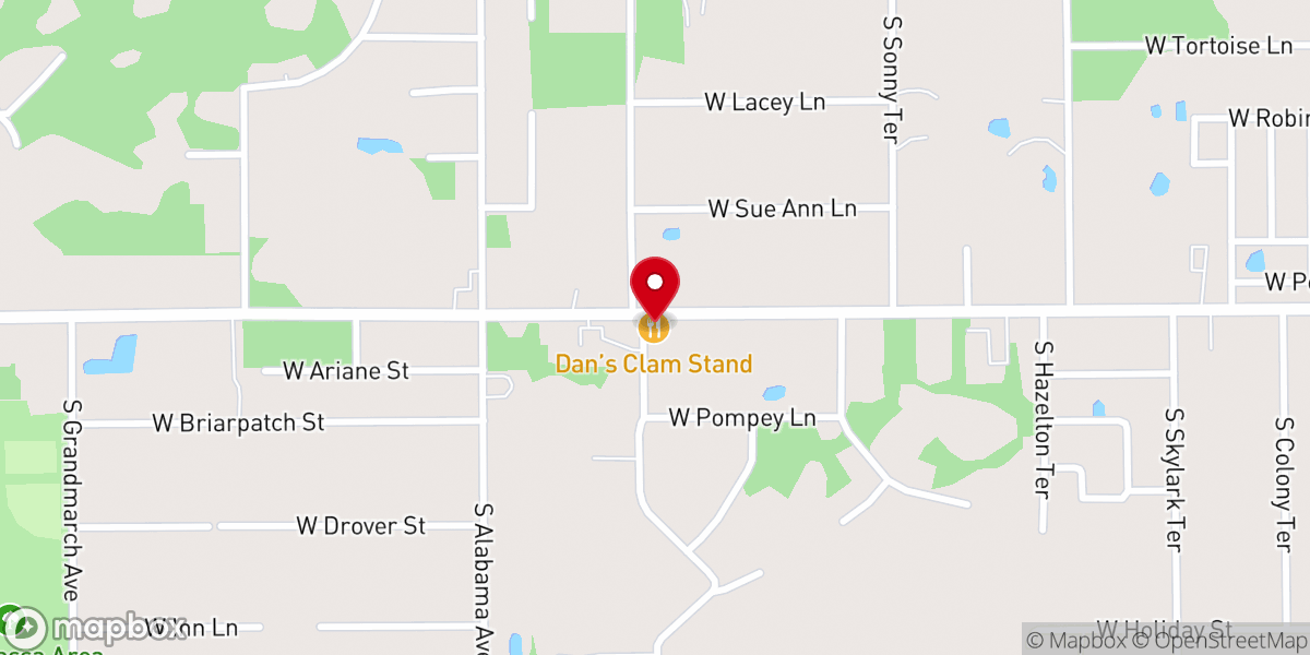 Map showing location of Socos House of Eats
