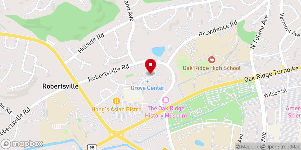 Map showing location of High Places Community Church