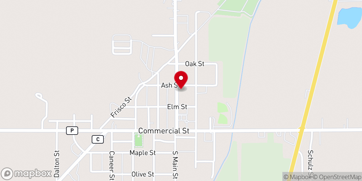 Map showing location of Iglesia Bautista Ebenezer