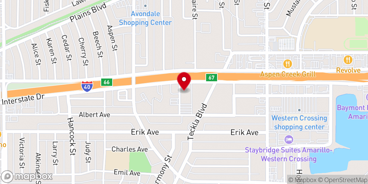 Map showing location of Saint Paul United Methodist Church