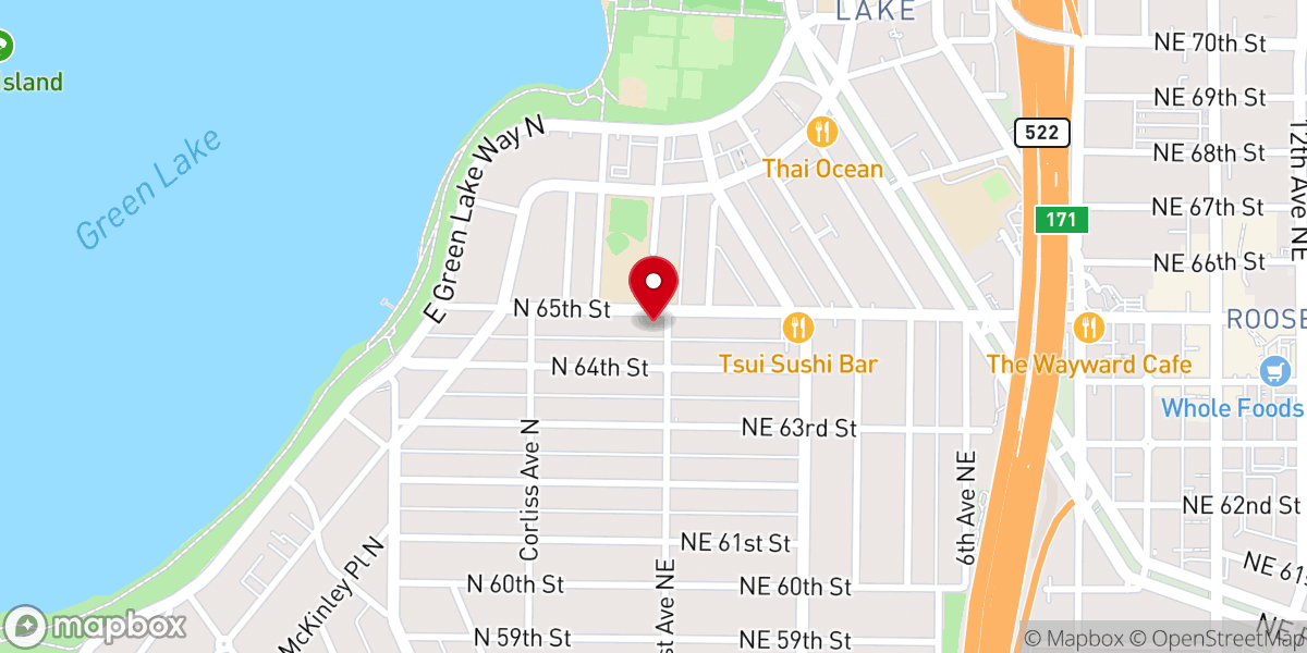 Map showing location of Gathering Place Church