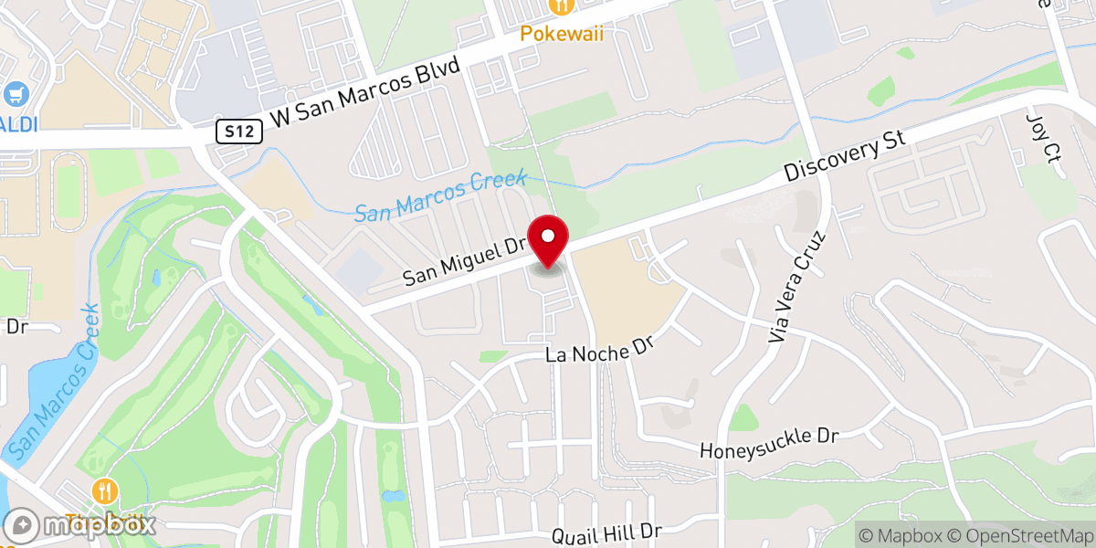 Map showing location of St Mark's Roman Catholic Church