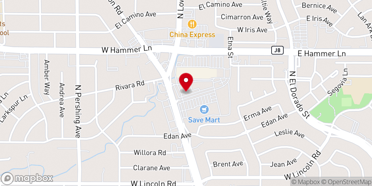 Map showing location of Iglesia Guatemalteca La Puerta Es Cristo