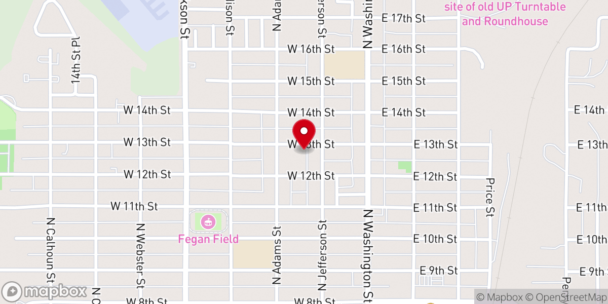 Map showing location of NTCC Servicemen's Home