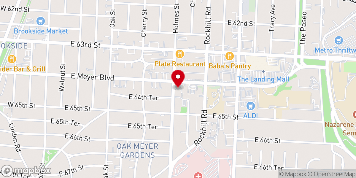 Map showing location of St. Peter's Parish
