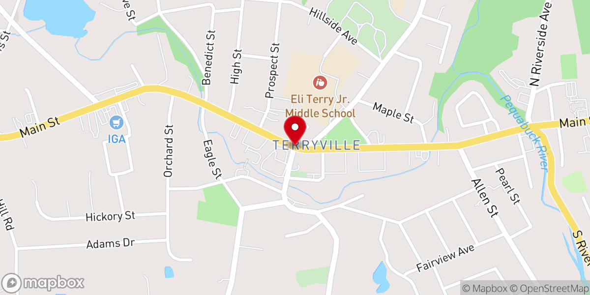 Map showing location of The Journey Christian Center