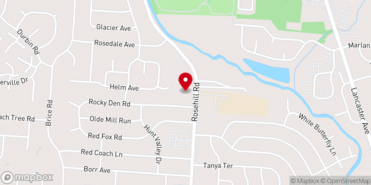Map showing location of The Cross Walk Church