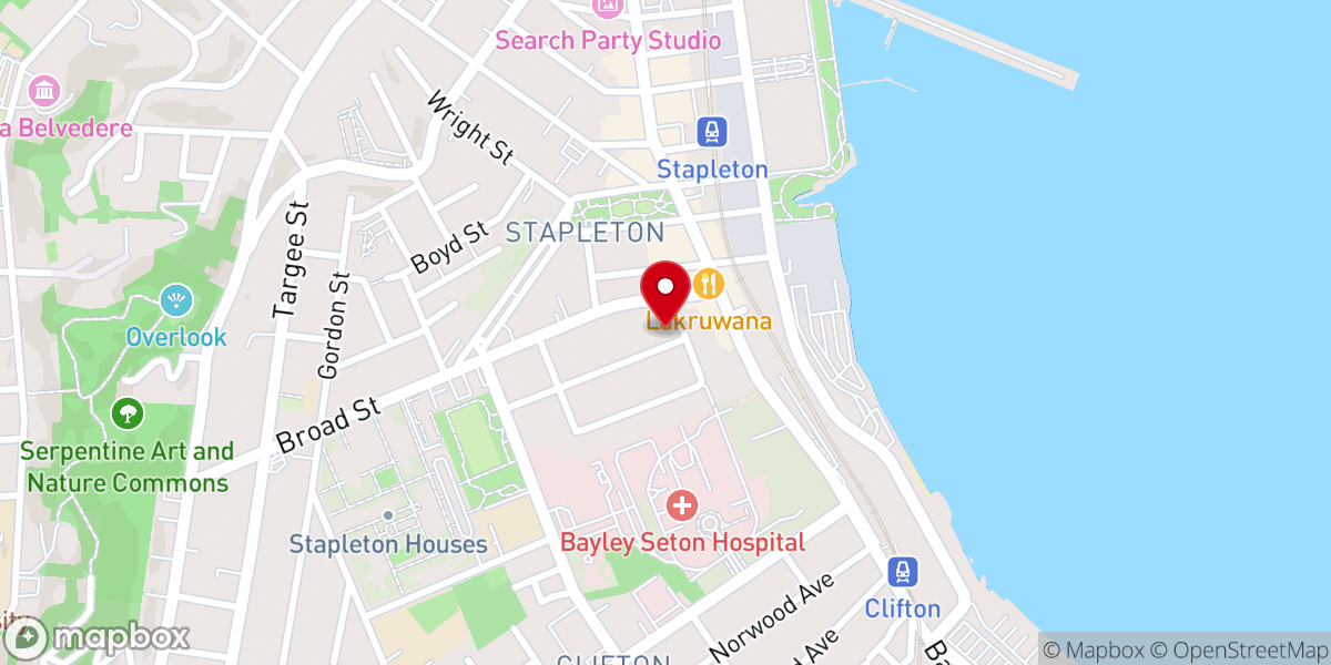 Map showing location of Arabic American Evangelical Church Inc