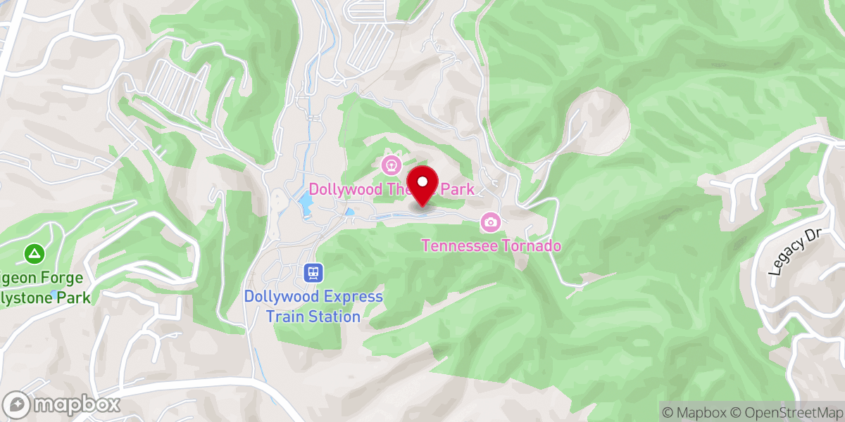 Map showing location of Robert F. Thomas Chapel
