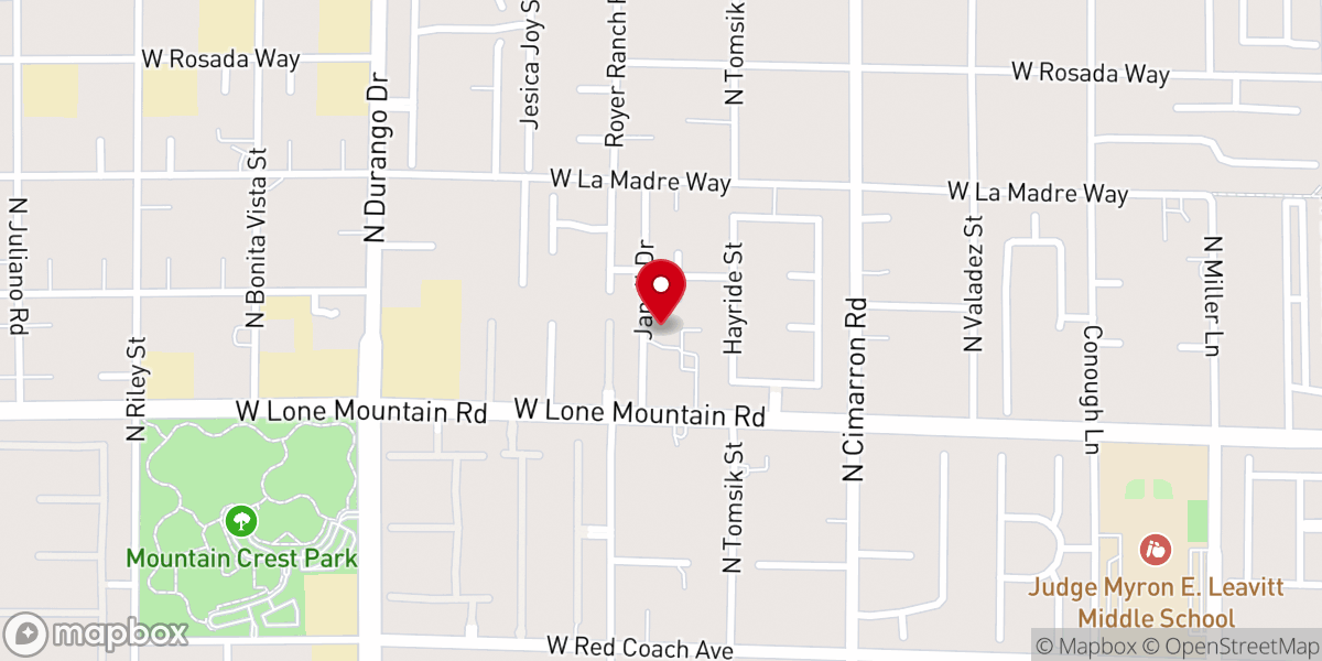 Map showing location of Wellspring Church of All Nations