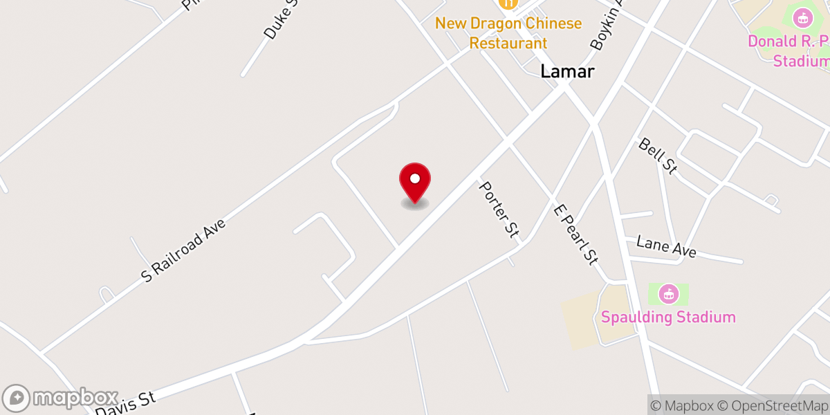 Map showing location of John Wesley United Methodist