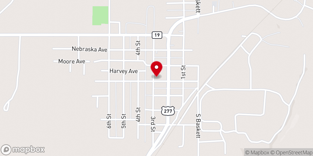 Map showing location of Family Life Church