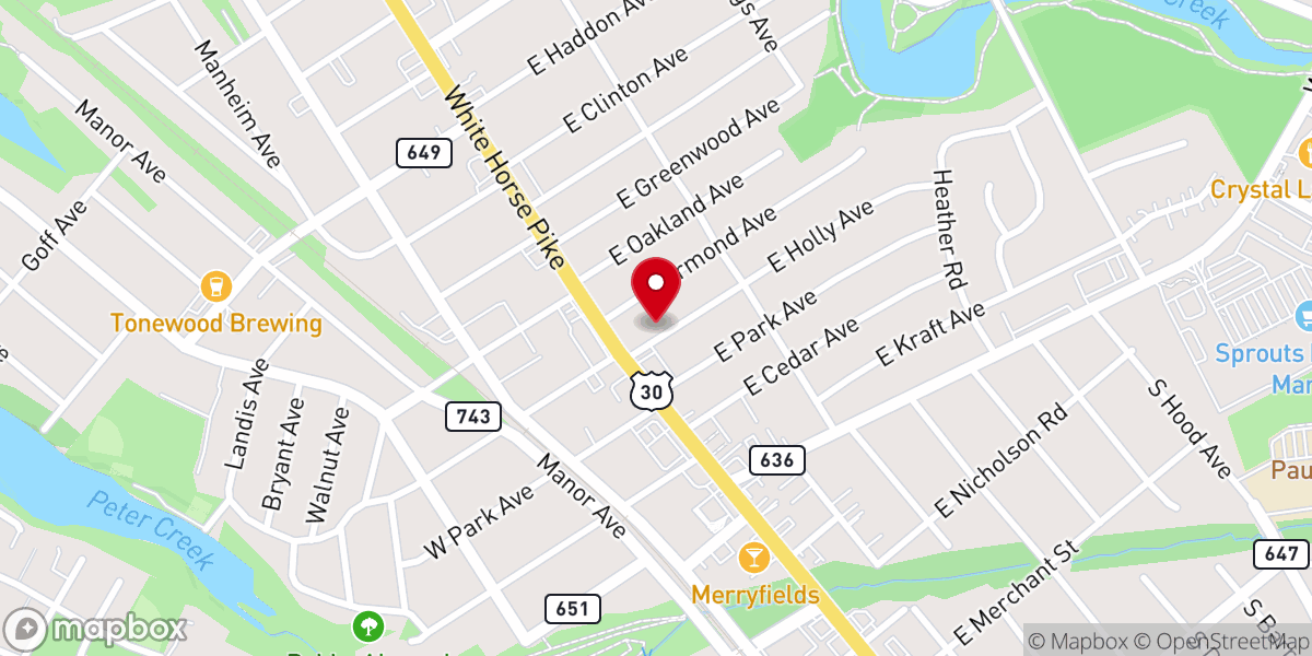 Map showing location of New Covenant Ministries Inc of New Jersey
