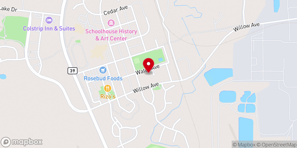 Map showing location of Saint Margaret Mary Catholic Church