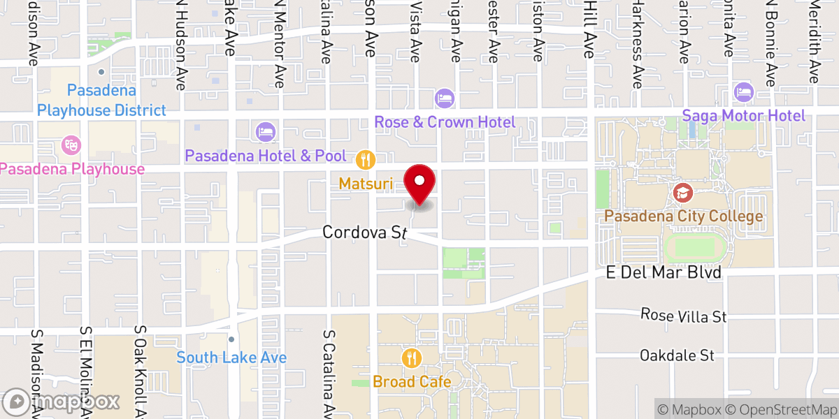 Map showing location of David Tomberlin Ministries