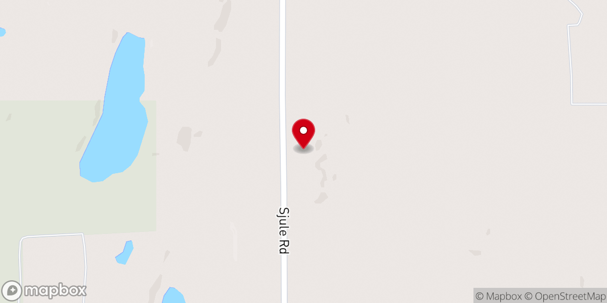 Map showing location of Inherred Church