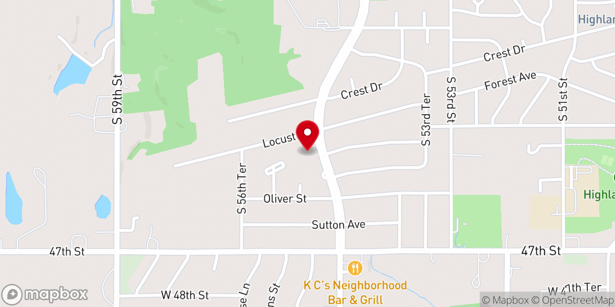 Map showing location of International Miracle Makers Church
