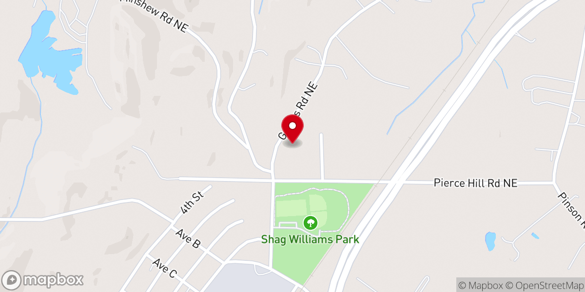 Map showing location of Grace Fellowship