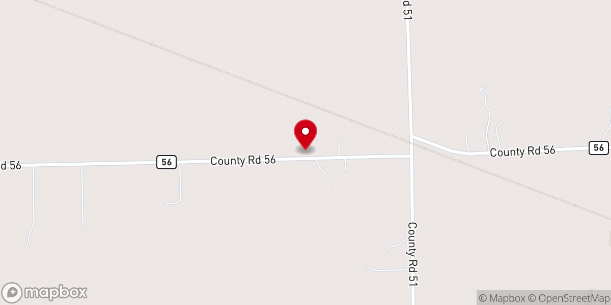 Map showing location of Concord Christian Fellowship