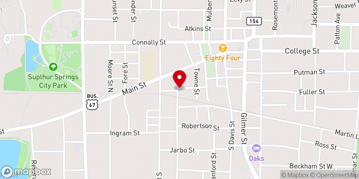 Map showing location of Centro Cristiano de Adoracion Asambleas de Dios