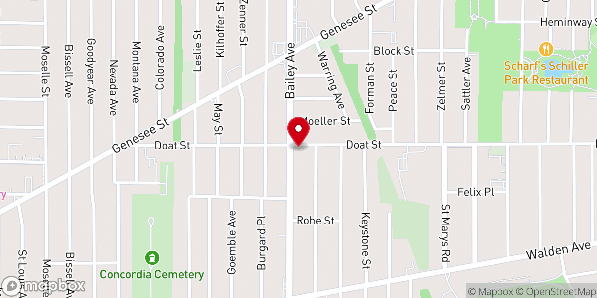 Map showing location of Covenant of Grace Ministries Inc