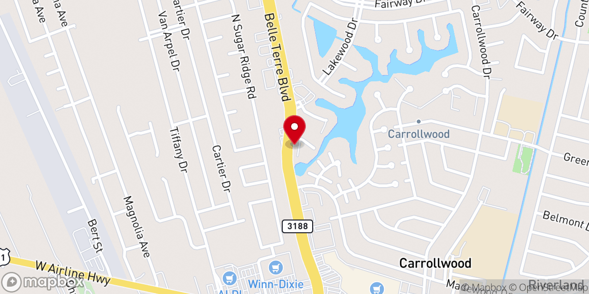 Map showing location of Voice of Truth Fellowship Church