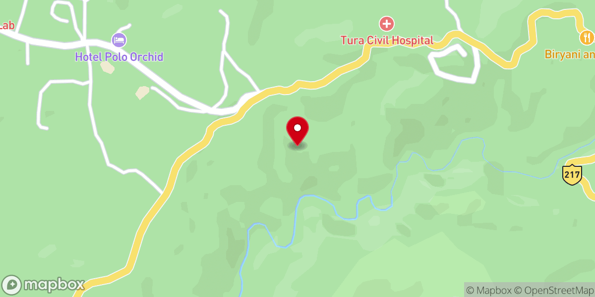 Map showing location of GONGADAMAL BAPTIST CHURCH