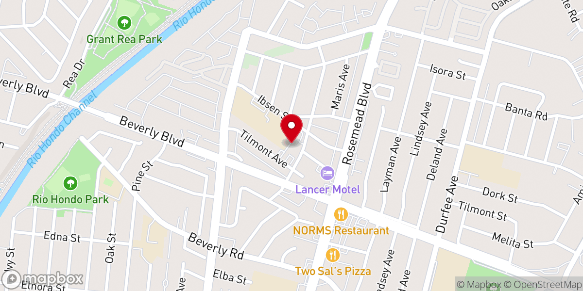 Map showing location of St Francis Xavier Catholic Church