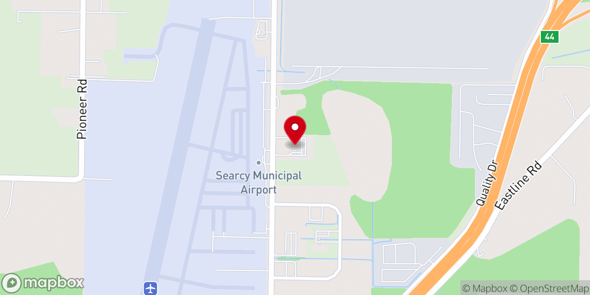 Map showing location of Our Shepherd Lutheran Church