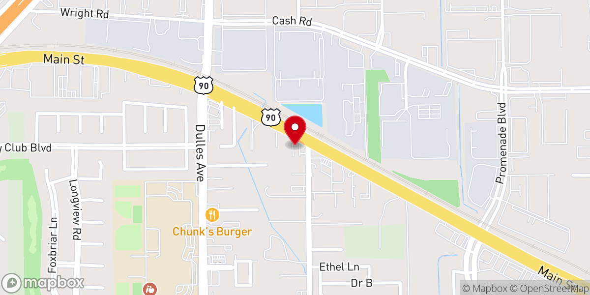Map showing location of Redeemed Christian Church of God Jesus House