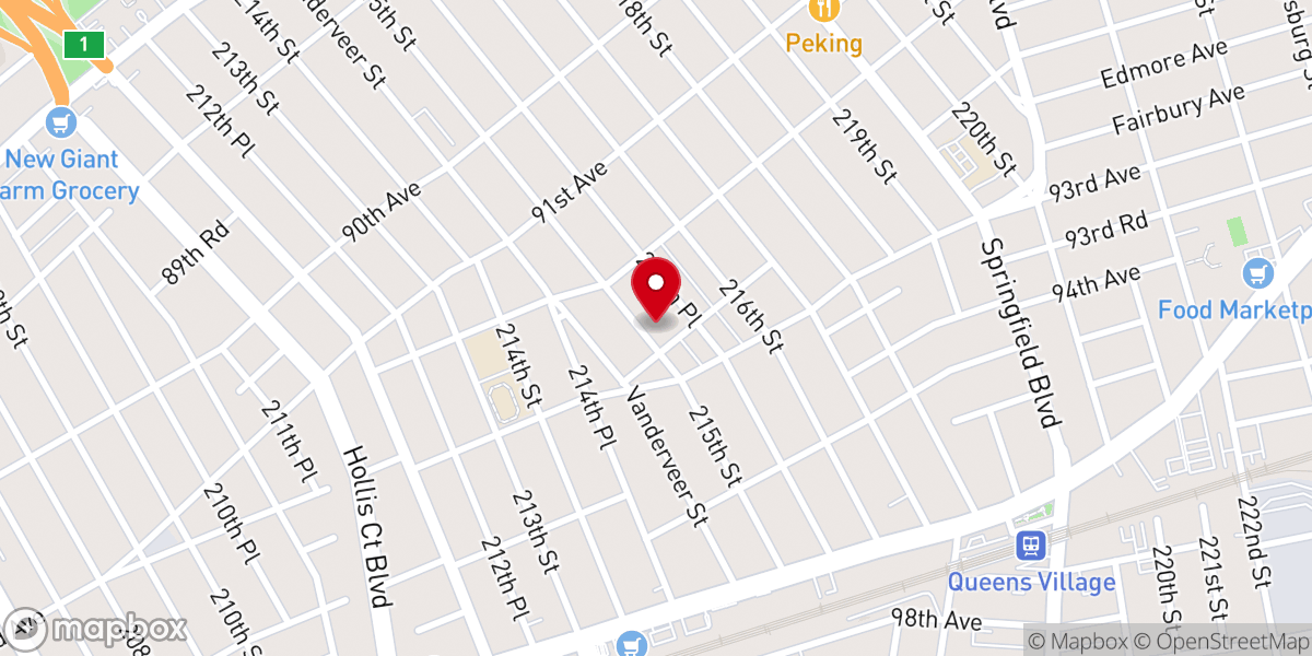 Map showing location of Yasin Cultural Center Inc